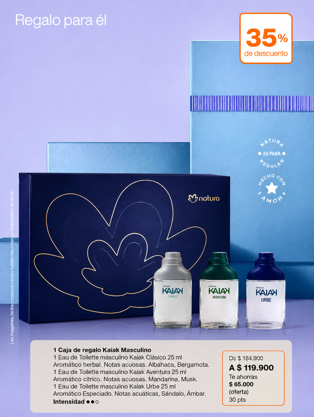 Perfumes Mini Kaiak